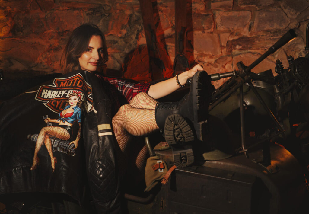 jagoda na motorze z customem